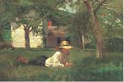 Winslow Homer Nooning oil on canvas